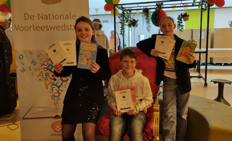 Winnaars derde lokale finale Bibliocenter DNVW 2025